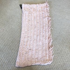 Pink scarf